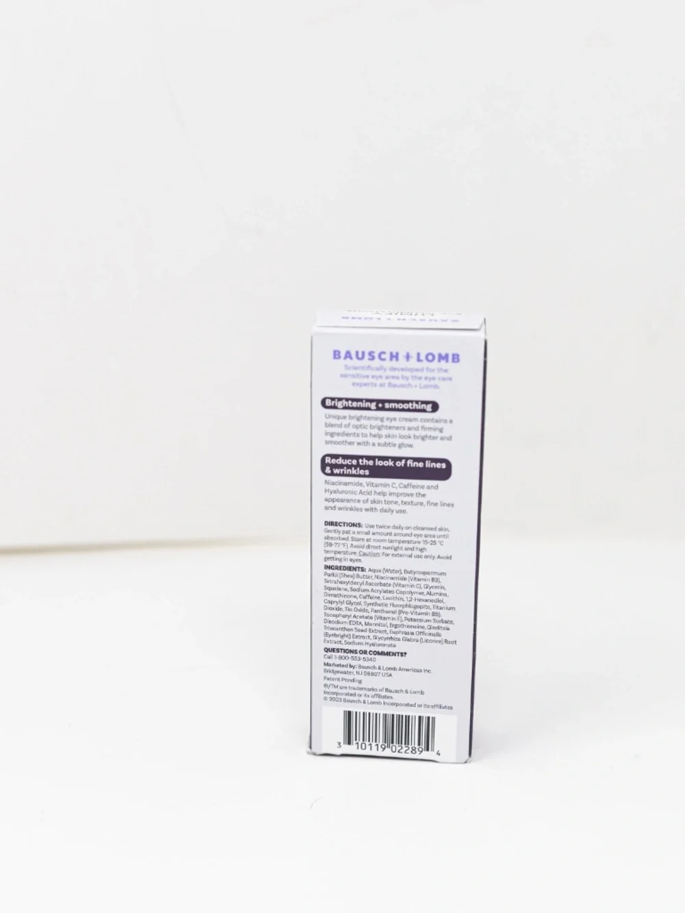 NEW Bausch + Lomb Lumify Eye Illumination Hydra Gel Brightening Eye Cream 0.5 oz